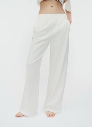Штаны спортивні палаццо zara