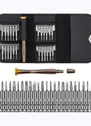 Набор прецизионных отверток 25 в 1 + чехол