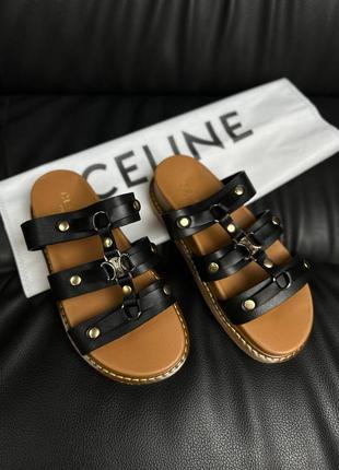 Женские шлепанцы celine