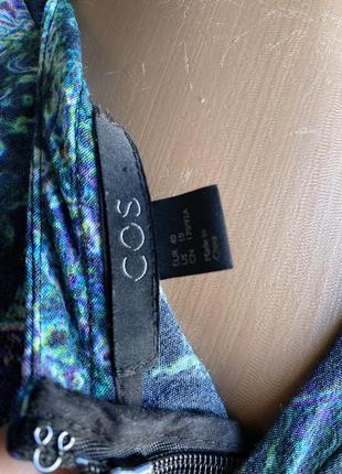 Cos шовкова блуза футболка 👕7 фото