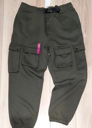Теплі штани cropp xl