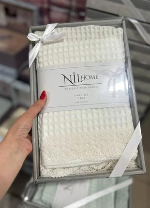 Подарунковий набір рушників котон