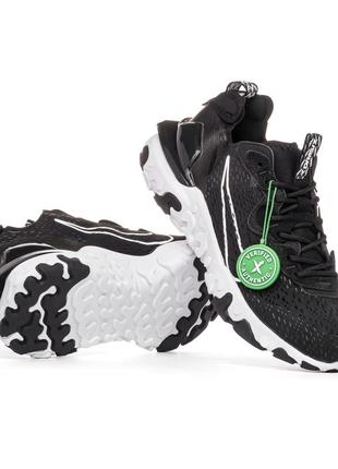 Чоловічі кросівки nike react vision black-white