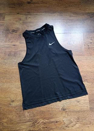 Nike спортивна футболка, подовжена майка, безрукавка для спорту