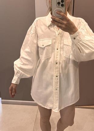 Сорочки massimo dutti, zara, h&amp;m