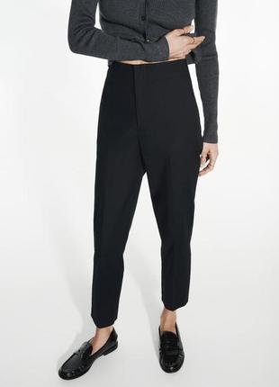 Брюки с высокой zara
