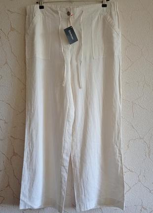 Новые брюки лён