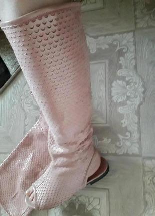 Nivelle кожаные летние сапоги