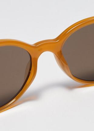 Овальные солнцезащитные очки uniqlo !4 фото