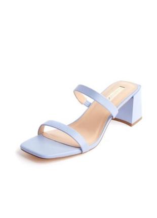 Блакитні мюлі/босоніжки primark