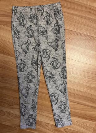Лосины рубчик зайка ломтика disney next zara h&m