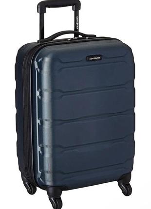 Чемодан валіза samsonite omni teal 100%policarbonate s-ручна поклажа