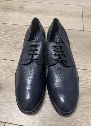 Туфли мужские. италия, натуральная кожа. новые.