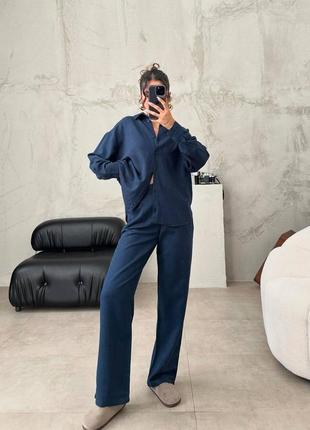 Трендові стильні костюми з льону