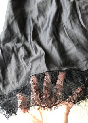 Чорний пеньюар нічна