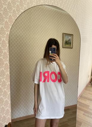 Удлиненная футболка bella freud