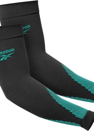 Компресійні рукава reebok knitted compression arm sleeve чорний уні m rrsl-15034