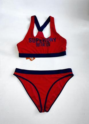 Новий роздільний купальник superdry оригінал