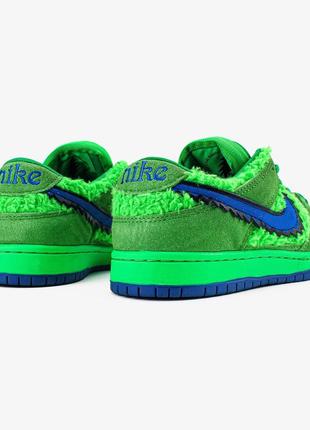 Кроссовки мужские nike sb dunk low "grateful dead bears green7 фото