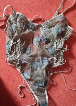 Боди с бабочками