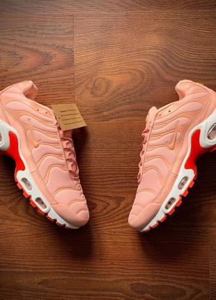 Кросівки жіночі nike air max tn premium rose & white9 фото