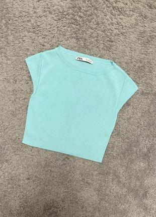 Женская футболка топ zara