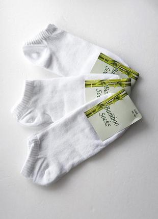 Підліткові короткі демісезонні,літні шкарпетки socks 36-40р.білі.2 фото