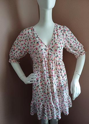 Летнее платье с коротким рукавом2 фото