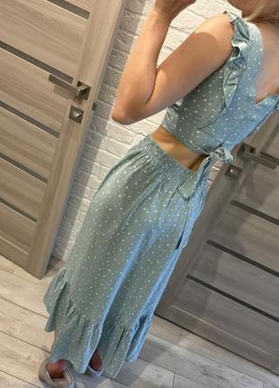 Костюм спідниця + топ