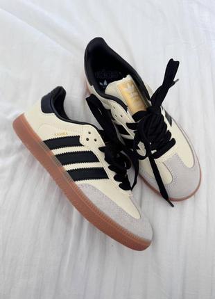 Кросівки adidas wmns samba og 'cream white sand strata'