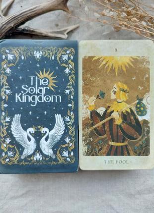 Таро сонячного королівства гадальні карти the solar kingdom tarot розмір стандартний 12х7