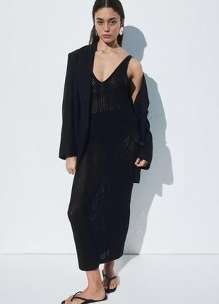 Трикотажное платье h&m 1224434001