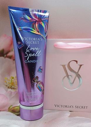 Зволожуючий лосьйон для тіла та рук love spell candied victoria's secret