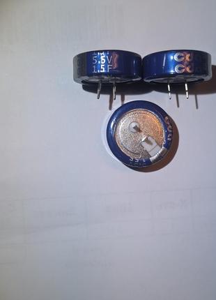 Іоністор ионистор (суперконденсатор) 1,5f (ф)*5,5v (в) cda