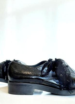 Tosca blu studiur туфли броги с шифоновым бантом