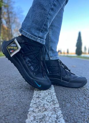 Чоловічі кросівки nike acg terra antarktik black\blue10 фото