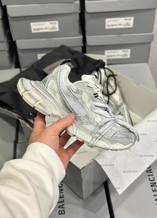 Кроссовки в стиле balenciaga 3xl "dirty white"