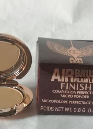 Charlotte tilbury airbrush flawless finish powder компактна пудра для обличчя, 0,8 гр.2 фото