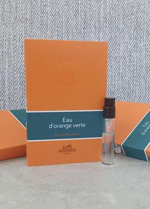 Hermes eau d`orange verte пробник унисекс (оригинал)