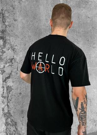 Футболка reload- world черная