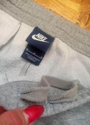 Котонові на флісі спортивні штани nike4 фото