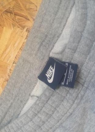 Котонові на флісі спортивні штани nike3 фото