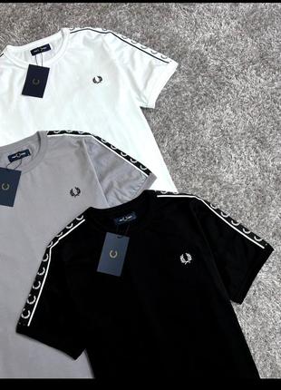 Футболки для чоловіків fred perry 🔥😍три кольори на вибір 😍розміри :s-xxl1 фото