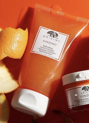 Очищувальний засіб для обличчя origins ginzing refreshing scrub cleanser