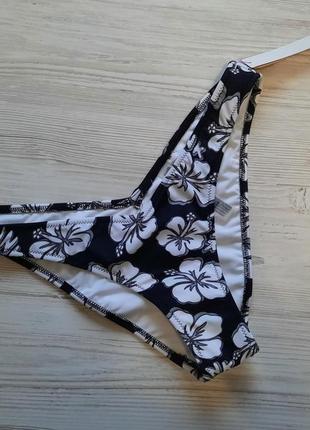 Черные белые черно-белые плавки victoria's secret s бразилианы купальник виктория сикрет