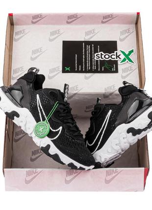 Чоловічі кросівки nike react vision black-white