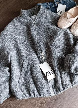 Куртка-бомбер zara 11-12 лет (146-152 см)