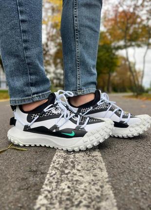 Чоловічі кросівки nike acg mountain fly low white1 фото