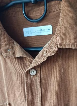 Zara рубашка корица 3