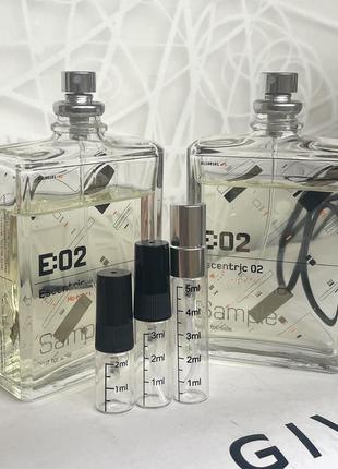 Оригинал. escentric 02 от escentric molecules. распив.